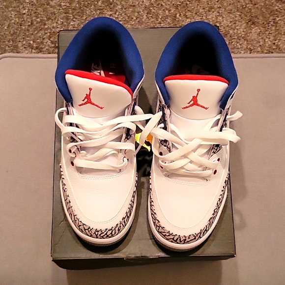 AIR JORDAN 3 RETRO OG BG 'TRUE BLUE' 2016 - Picture 1 of 6